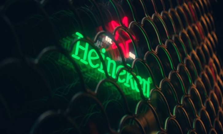 Heineken reclame Neon